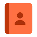 Contacts SVG Icon